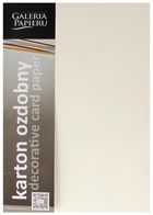 Galeria Papieru, karton ozdobny A4, kremowy, holland 200g, 20 arkuszy