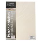 Galeria Papieru, karton ozdobny A4, kremowy, savanna, 200g, 20 arkuszy