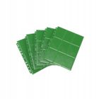 Gamegenic, 18-Pocket Pages Sideloading, koszulki do segregatora, zielone, 50 szt.