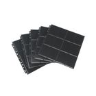 Gamegenic, 24-Pocket Pages Sideloading, koszulki do segregatora, czarne, 10 szt.