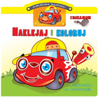 Garażowe bajeczki. Naklejaj i koloruj