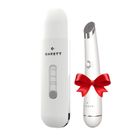 Garett Beauty, zestaw: Breeze Scrub, biały + Glow Eye, biały