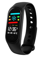 Garett, Garett Fit 7 Plus, smartband, opaska sportowa, czarna