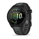 Garmin, Forerunner 165 Music, zegarek sportowy, amoled, 43 mm, czarno-szary