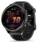 Garmin, Forerunner 570 AMOLED, zegarek, 47 mm, czarny