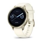Garmin, Venu 4, smartwatch, 41 mm, Beige Lunar Gold Bone