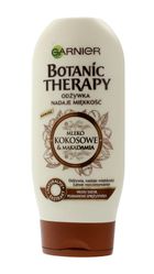 Garnier, Botanic Therapy, mleko kokosowe & makadamia, odżywka do włosów suchych i bez sprężystkości, 200 ml