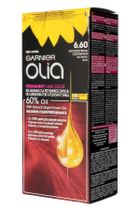 Garnier, Olia, farba do włosów nr 6.60 Intensywna Czerwień, 1 op.