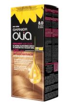 Garnier, Olia, farba do włosów nr 8.0 Blond, 1 op.