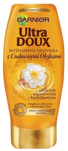 Garnier, Ultra Doux Intensywna odżywka z Cudownymi Olejkami włosy zniszczone 200 ml
