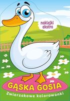 Gąska Gosia. Zwierzakowe kolorowanki