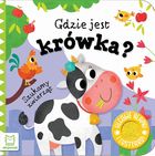 Gdzie jest krówka? Szukamy zwierząt. Filcowe klapki i lusterko