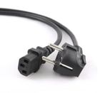 Gembird, kabel zasilający (koniczynka) z certyfikatem VDE, PC-186-ML12-3M, 10m, czarny