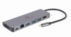 Gembird, multi adapter USB-C, 5w1