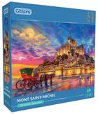 Gibsons, Mont Saint-Michel Francja, puzzle, 1000 elementów