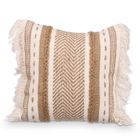 Giftdecor, Olea, poduszka z frędzlami, 45-45 cm