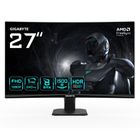 Gigabyte, monitor, 27", GS27FC2, GAMING, FHD, 240Hz, DP HDMI, CURVED