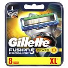 Gillette, Fusion5 ProGlide, ostrza wymienne do maszynki, 8 szt.