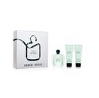 Giorgio Armani, Acqua di Gioia, zestaw upominkowy, woda perfumowana, 50 ml + balsam do ciała, 75 ml + żel pod prysznic, 75 ml