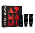 Giorgio Armani Armani Code, Pour Homme, woda toaletowa w sprayu, 50 ml + szampon do ciała i włosów, 75 ml + balsam po goleniu, 75 ml, zestaw