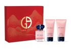Giorgio Armani, My Way, zestaw: woda perfumowana, spray, 50 ml + żel pod prysznic, 50 ml + balsam do ciała, 50 ml