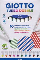 Giotto, Turbo Dobble, pisaki, 10 kolorów