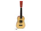 Gitara drewniana strunowa, zabawka muzyczna