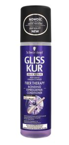 Gliss Kur, Fiber Therapy, odżywka-spray do włosów przeciążonych, 200 ml