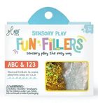 Glo Pals, Cyfry i Litery, wkład do słoików sensorycznych