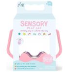 Glo Pals, słoik sensoryczny do napełnienia wodą, różowy