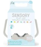 Glo Pals, słoik sensoryczny do napełnienia wodą, szary