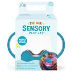 Glo Pals, słoik sensoryczny do napełnienia wodą, turkusowy
