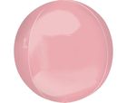 GoDan, balon foliowy, kula, pastelowa różowa, 38-40 cm