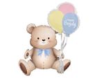 GoDan, balon foliowy, Miś z balonikami, 41-76-31 cm