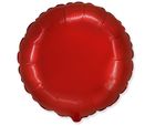 Godan, balon foliowy, okrągły, czerwony, 46 cm
