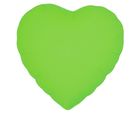 Godan, balon foliowy, Serce, fluor zielony, 46 cm