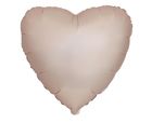 Godan, balon foliowy, serce matowe, starlight gold, 46 cm