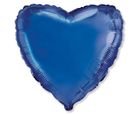 Godan, balon foliowy, serce, niebieski, 46 cm