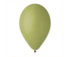 GoDan, balony pastelowe, oliwkowe, 30 cm, 100 szt.