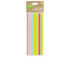 GoDan, słomki papierowe, pastelowe, 6-197 mm, 24 szt.