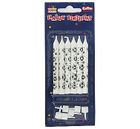 GoDan, świeczki urodzinowe, piłki nożne, 6 szt.