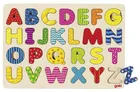 Goki, Kolorowe literki, układanka, 26 elementów