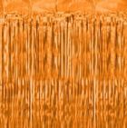 GoParty, kurtyna dekoracyjna, pomarańczowa, 100-200 cm