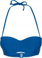 Góra od bikini damska, niebieska, 4F