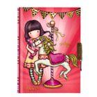Gorjuss, Fairground, Carousel, zamykany notes, 1 szt.