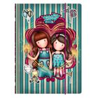 Gorjuss, Fairground, Fireworks, teczka zamykana na gumkę, 1 szt.