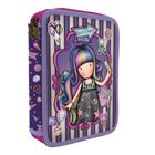 Gorjuss, Fairground, Up and away, podwójny piórnik z wyposażeniem