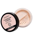 Gosh, Chameleon Powder, sypki puder do twarzy, 001 Transparent, 8g