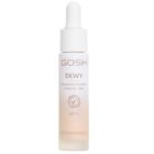Gosh, Dewy Foundation Drops, rozświetlający podkład w kroplach, 002 Porcelain, 12 ml