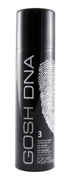 Gosh, DNA 3 Men, Dezodorant w sprayu, 150 ml